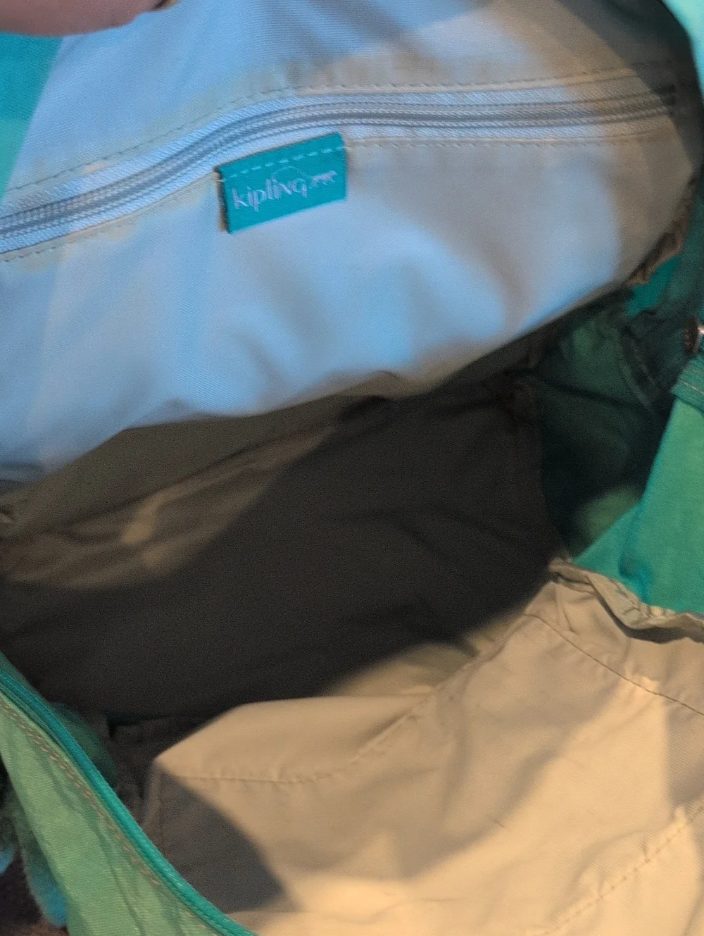Kipling Teal Chalanger II Everyday Backpack - Lightweight Casual Carry
